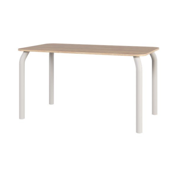 Трапезна маса с дъбов плот 80x140 cm Meko – noo.ma