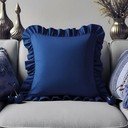 Калъфка за възглавница със смес от памук 40x40 cm Ruffled – Mila Home