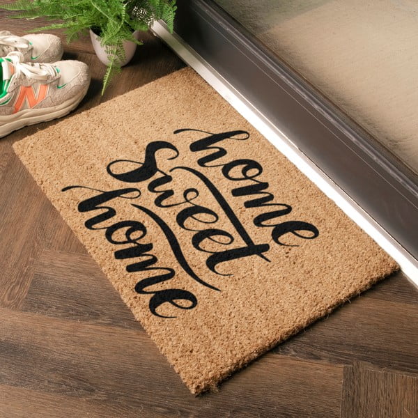 Изтривалка от кокосови влакна 40x60 cm Home Sweet Home – Artsy Doormats-image-1