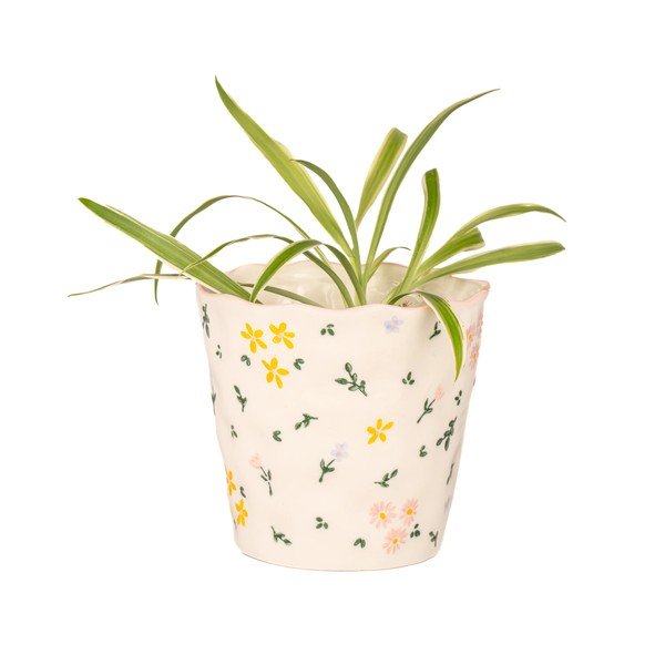 Глинено покритие за кашпа ø 11 cm Ditsy Floral – Sass & Belle-image-3