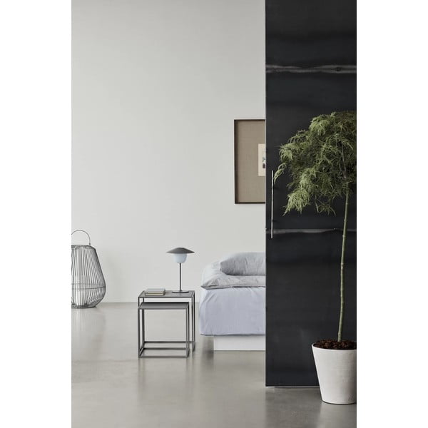 Светлосиви метални масички за кафе в комплект от 2 броя 40x40 cm Fera - Blomus-image-1