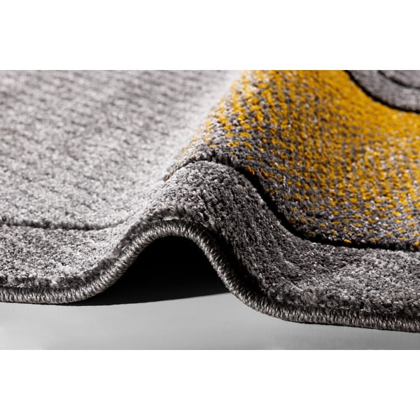 Килим в цвят жълта охра и сиво 80x160 cm Meteo - FD-image-3