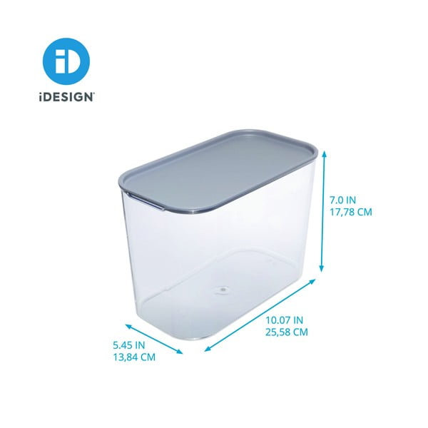 Кутия за съхранение на закрито с капак от рециклирана пластмаса iD Wallspace - iDesign-image-4