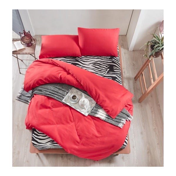Комплект спално бельо и чаршафи за двойно легло Heda, 200 x 220 cm - Mijolnir