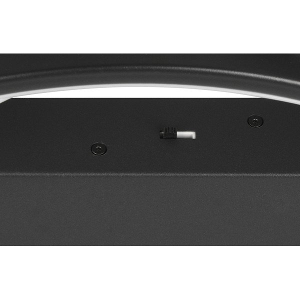 Черно LED затъмняващо се осветително тяло за таван 49x64 cm Darvin – Trio-image-1