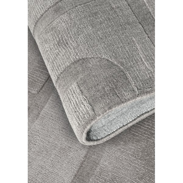 Сив ръчно изработен вълнен килим 80x150 cm Alexis – Villeroy&Boch-image-3