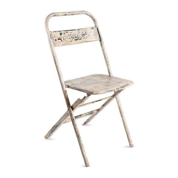Сгъваем ръчно изработен стол от рециклиран метал Mash - RGE