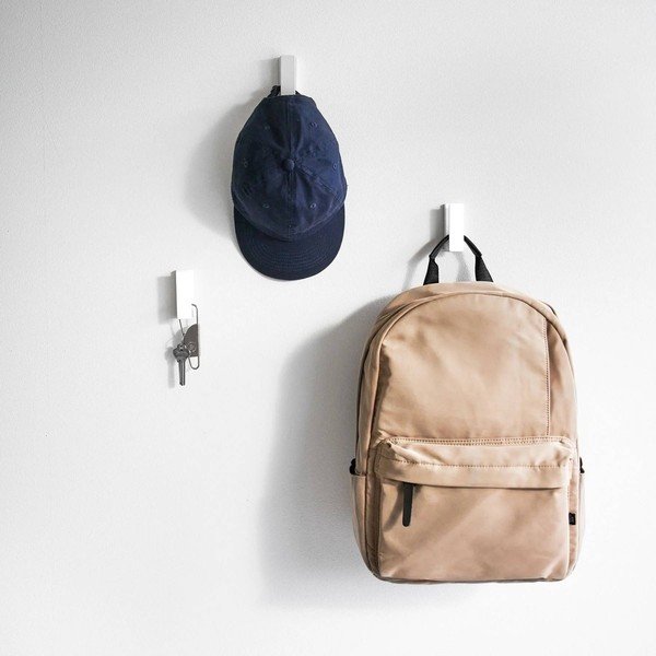 Бели стенни метални комплект куки 3 бр. Tower – YAMAZAKI-image-1