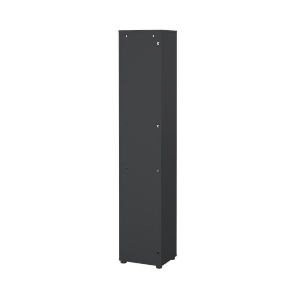 Етажерка за книги в дъбов декор в цвят антрацит-натурален 41x205 cm Sign - Tvilum-image-4