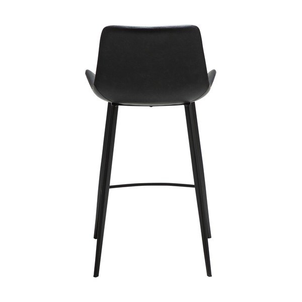 Черен бар стол (височина на седалката 65 cm) Hype – DAN-FORM Denmark-image-4