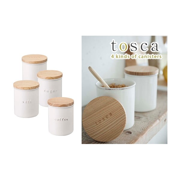 Керамична кутия за храна Tosca – YAMAZAKI-image-3