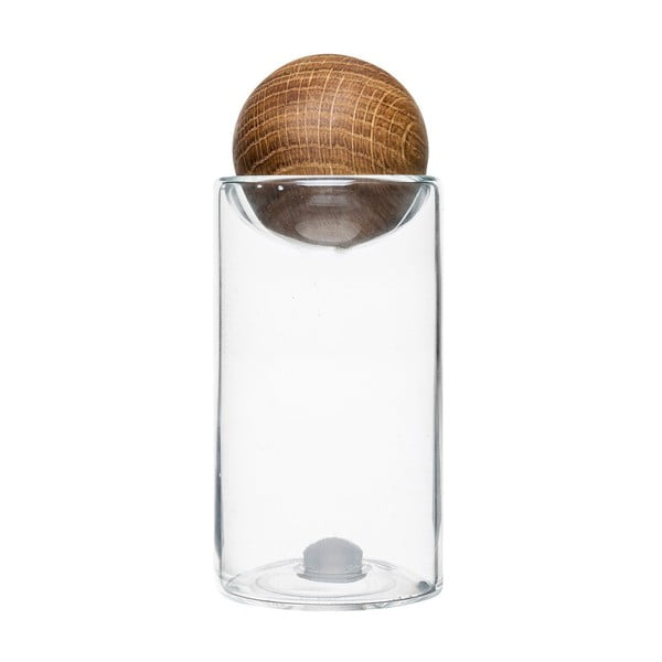 Солница и пиперница с капачка от дъбова дървесина Oval - Sagaform-image-3