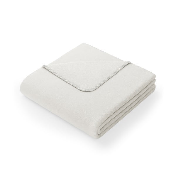 Бяло одеяло със смес от памук , 150 x 200 cm Virkkuu - AmeliaHome