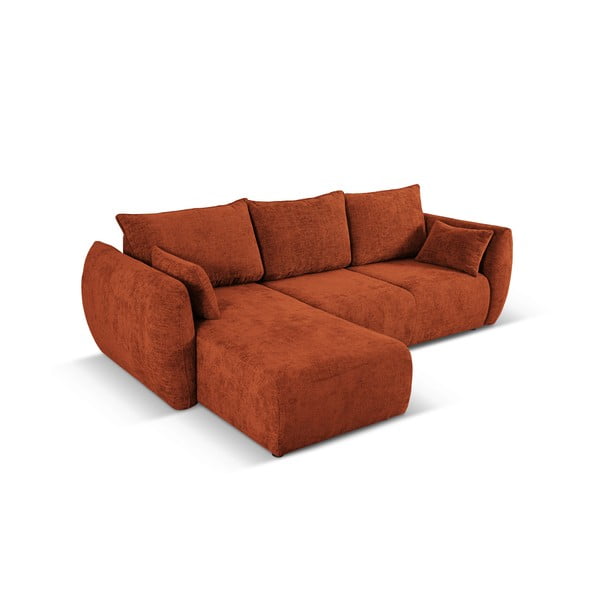 Оранжев ъглов диван (ляв ъгъл) Matera - Cosmopolitan Design-image-4