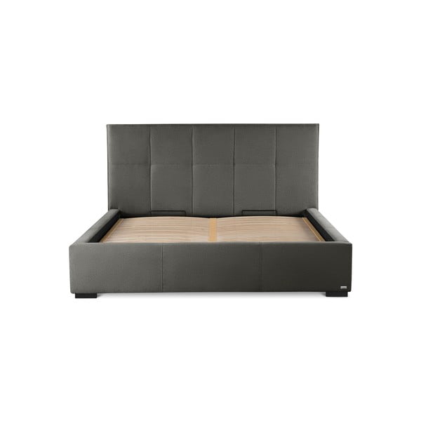 Сиво двойно легло с място за съхранение Allure, 180 x 200 cm - Guy Laroche Home
