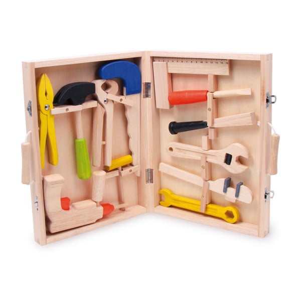 Дървена кутия за инструменти за малки инструменти "Направи си сам - Legler