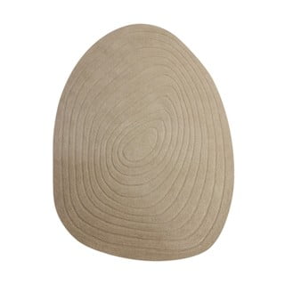 Кремав вълнен килим 200x290 cm Puddle Wool – Flair Rugs