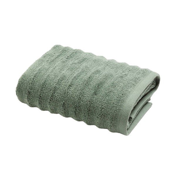 Зелена памучна кърпа от тери 50x90 cm Maya – douceur d'intérieur