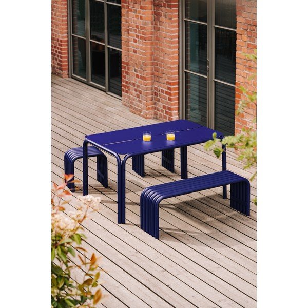 Син градински стол метален Nokk – noo.ma-image-3