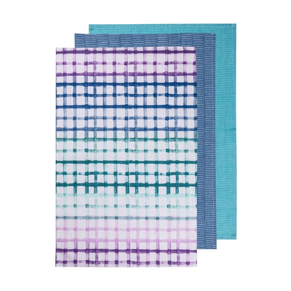 Памучни кърпи в комплект от 3 броя 45x70 cm Trinny Lavender - Ladelle