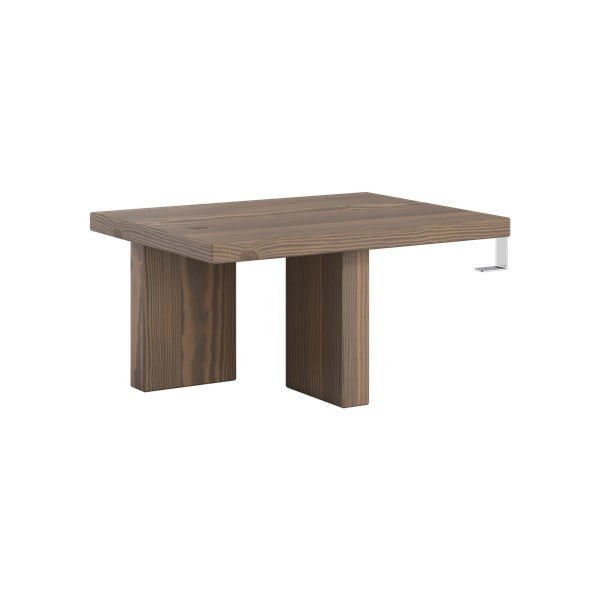 Кафяво нощно шкафче от масивен бор Japan – Karup Design