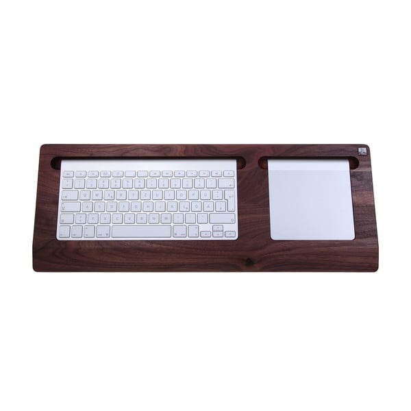 Dřevěný obal na klávesnici a touchpad, ořech