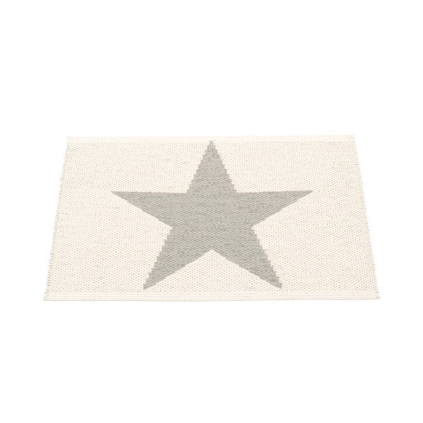 Светлосив килим за открито и закрито 70x50 cm Viggo Warm Grey – Pappelina-image-1