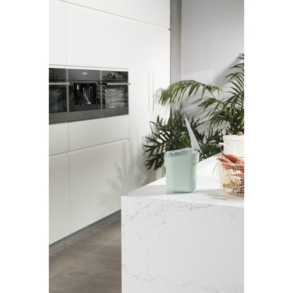 Тъмносив контейнер за компостируеми отпадъци 5 l Ready To Collect – Curver-image-1