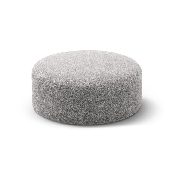 Светлосива табуретка от букле Dia – Micadoni 