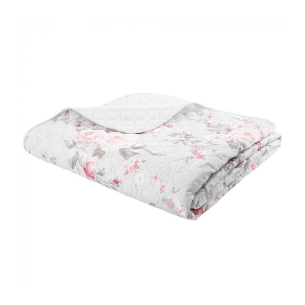 Сива покривка за легло Rose, 240 x 260 cm Canterbury - Catherine Lansfield-image-1