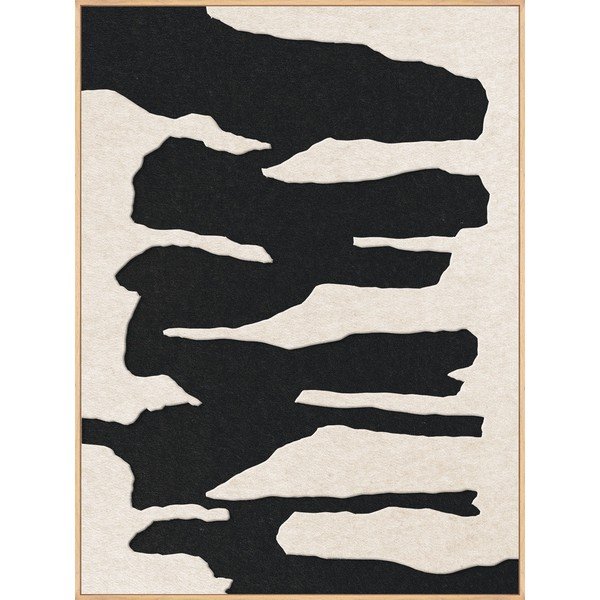 3D картина с включена рамка/акустична 90x120 cm Frequency 2 – Malerifabrikken