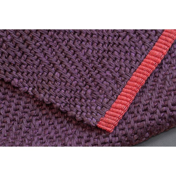 Пътека от юта в цвят бордо 70x150 cm Notes – Mette Ditmer Denmark-image-3