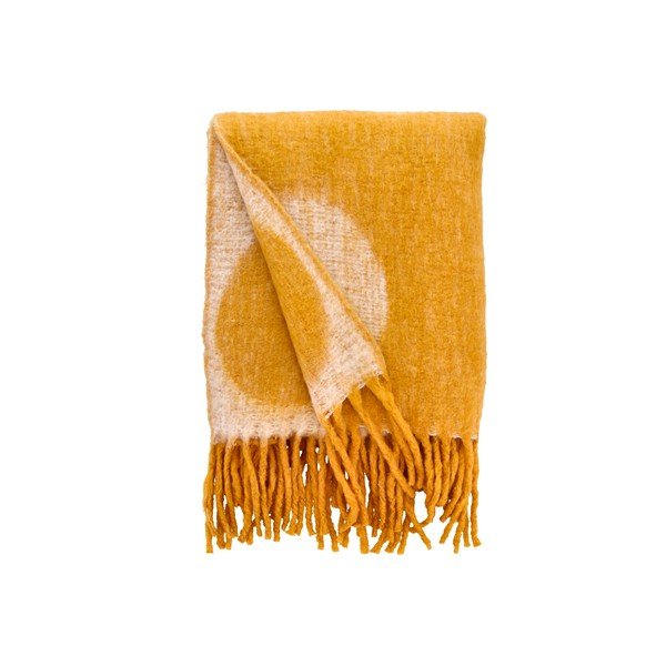 Жълта покривка за единично легло 130x200 cm Styles - Villa Collection-image-1