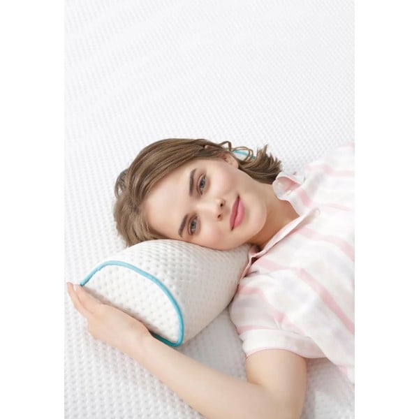 Ергономична възглавница с пълнеж от мемори пяна 18x42 cm – Mila Home-image-3