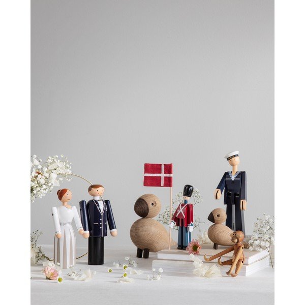 Дървена статуя Groom - Kay Bojesen Denmark-image-2