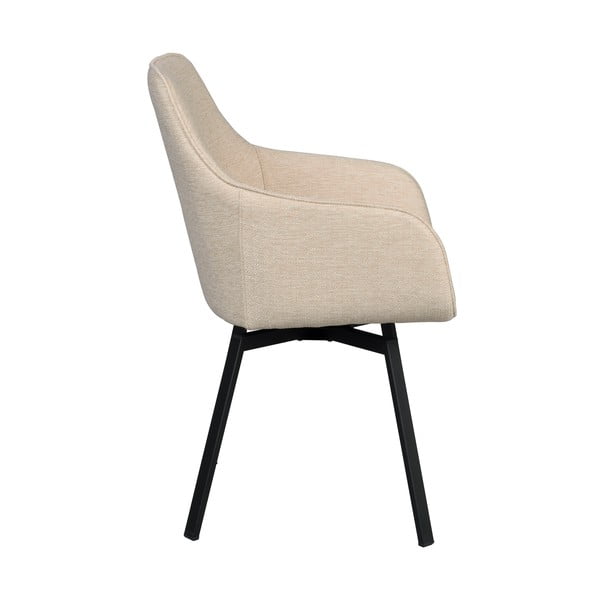 Бежови тапицирани трапезни столове в комплект 2 бр. Alison – Rowico-image-3