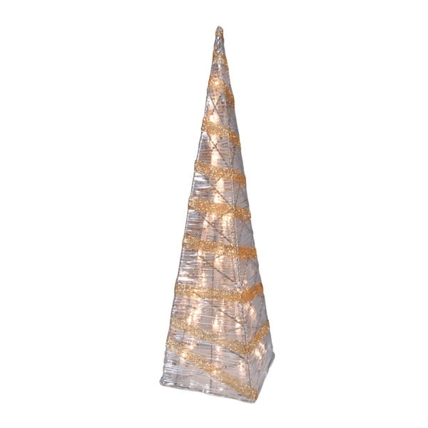 Коледна светлинна украса Пирамида, височина 59 см - Naeve