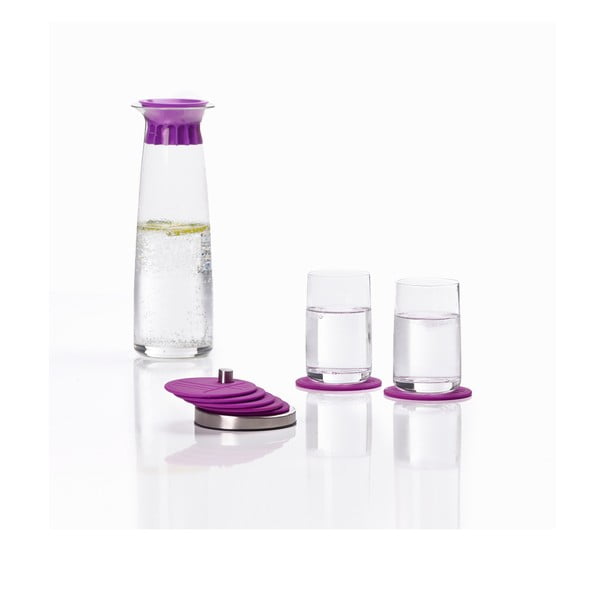 Karafa na vodu Confetti 1l, černá-image-1