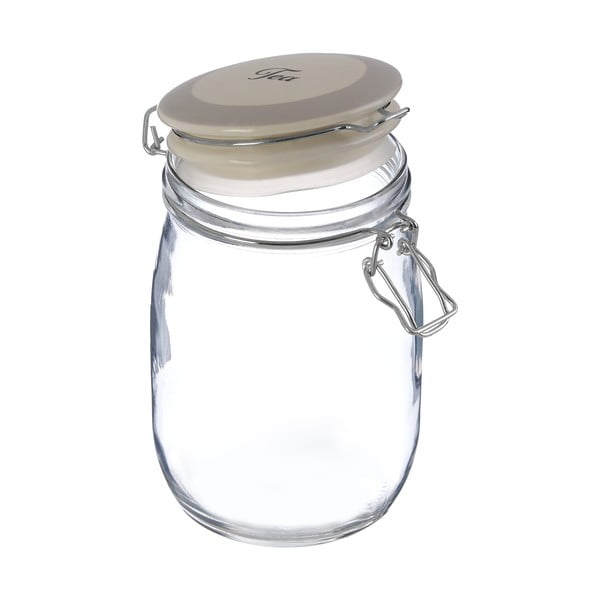 Стъклена кутия за чай Grocer – Premier Housewares-image-2