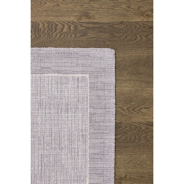 Сив вълнен килим 200x300 cm Linea - Agnella-image-3