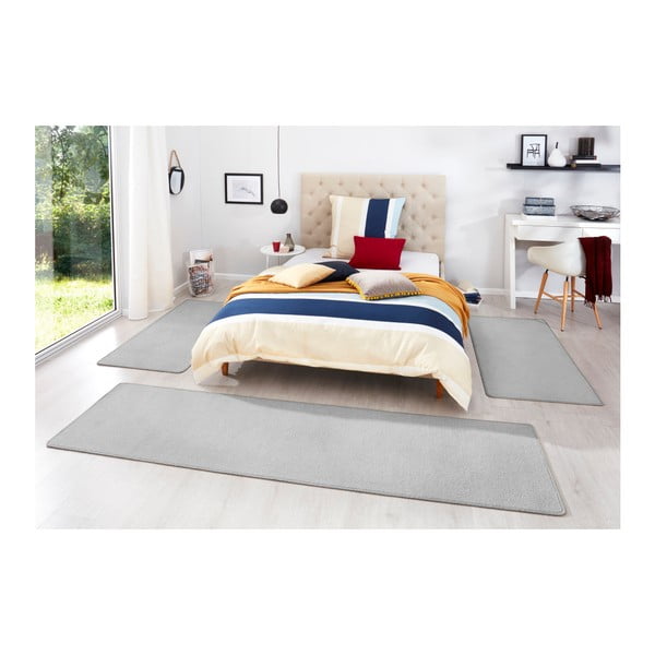 Комплект от 3 сиви пътеки Fancy - Hanse Home-image-3