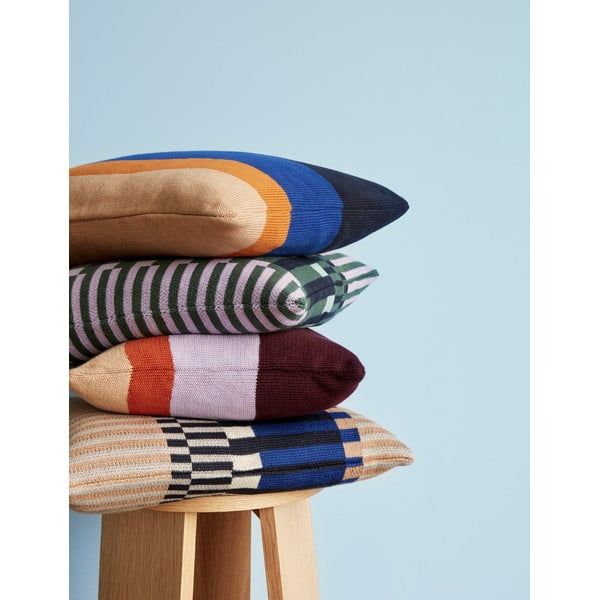 Памучна възглавница Frank, 60 x 40 cm - Hübsch-image-1