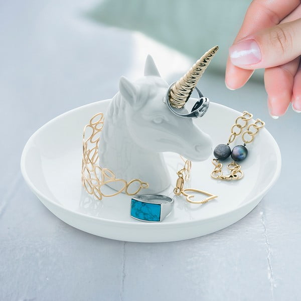 Порцеланова поставка за бижута Unicorn – Balvi-image-1