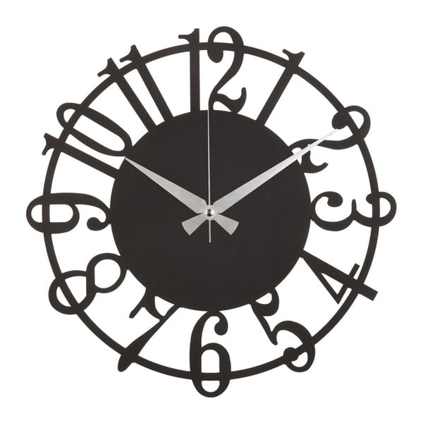 Метален стенен часовник , ø 50 cm - Unknown