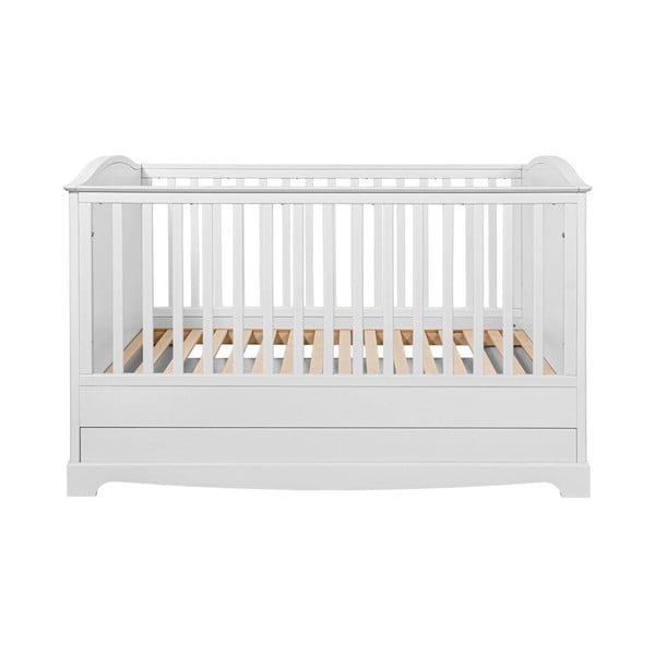 Бяло детско легло с място за съхранение 70x140 cm Royal - BELLAMY