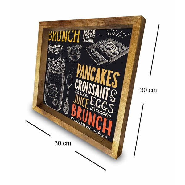Картина 30x30 cm Brunch - Wallity-image-2
