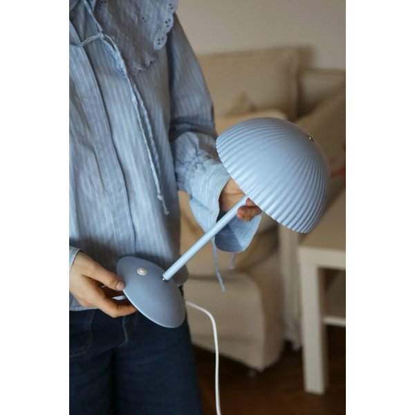 Синя метална настолна лампа с метален абажур (височина 33,5 cm) Zin – Markslöjd-image-3