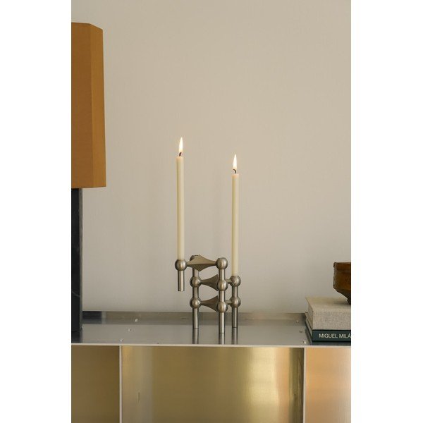 Метални свещници в комплект 3 бр. Nagel – STOFF Nagel-image-1