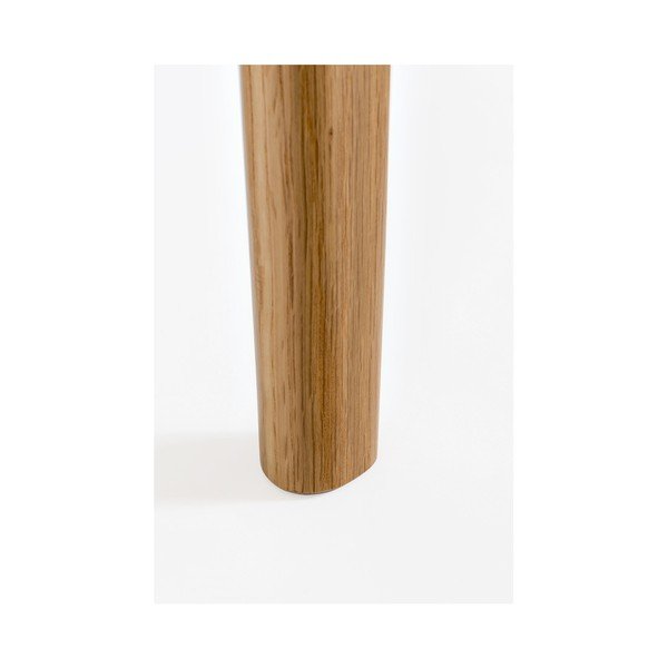 Sada 2 jídelních židlí s podnožím z dubového dřeva Woodman Adra Naturo Light-image-3