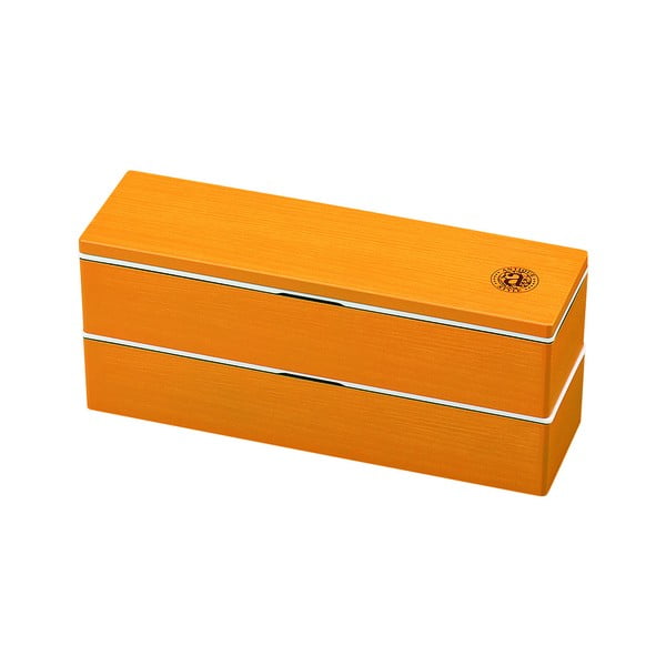 Oranžový svačinový box Joli Bento Antique, 840 ml